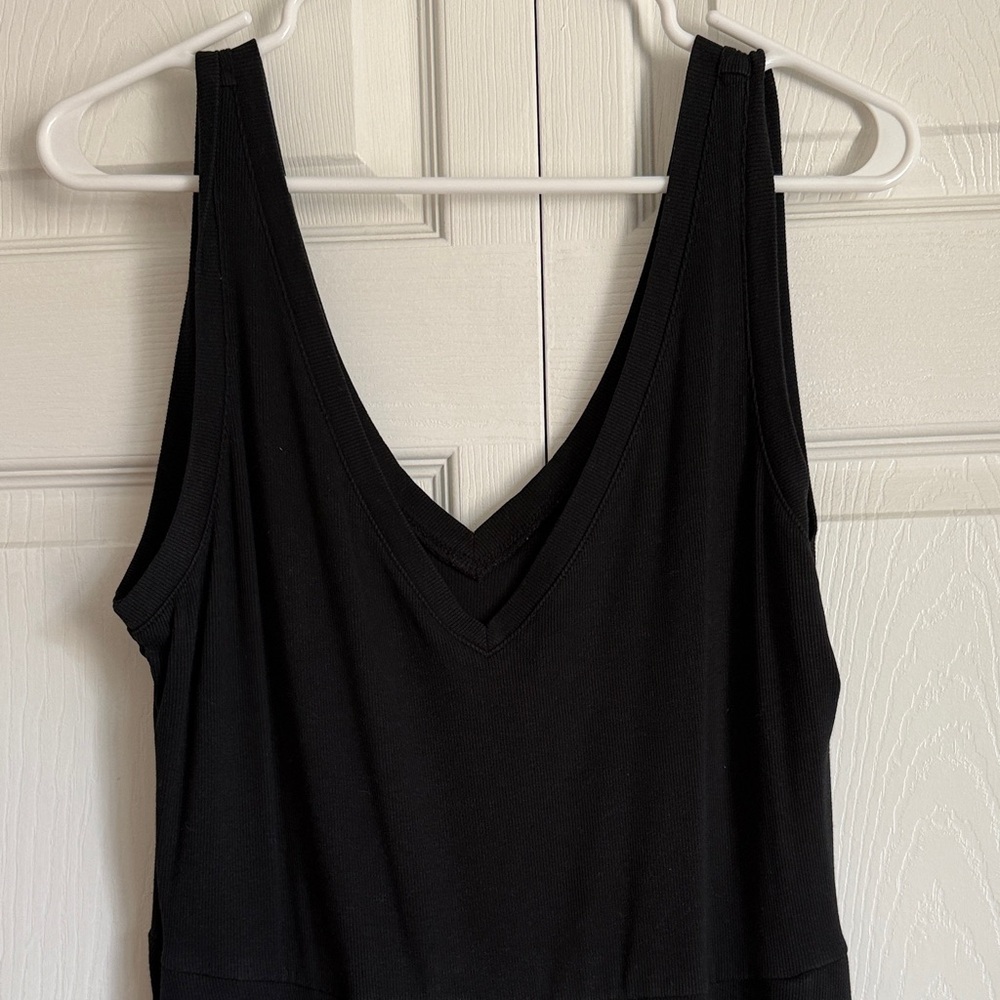 a new day Black V-Neck Midi Dress - Picture 3 of 8
